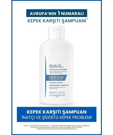 Ducray Kelual DS Stubborn Anti-Dandruff Shampoo 100 ml