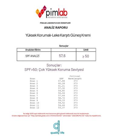 Quality Life High Protection Face Sunscreen Anti-Spot Water Based SPF 50+ For Oily Combination Dry Skin 50 ML - Buy Online on GoSupps.com