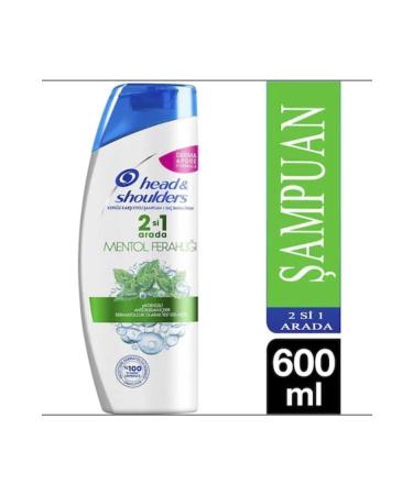 Head&shouders Menthol Freshness 2 in 1 Shampoo 600 ml