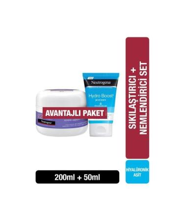 Neutrogena Visibly Renew Jar Cream 200 ml + Hydro Boost Hand Cream 50 ml