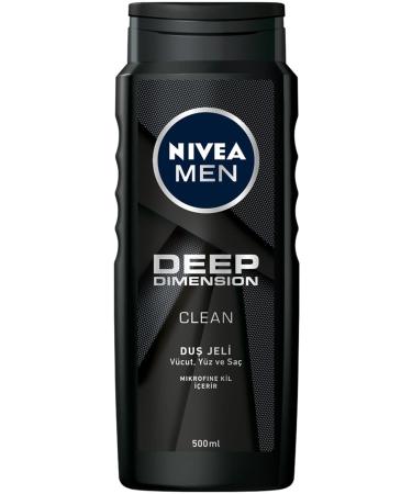 NIVEA Brand: Men Deep Dimension Men's Shower Gel 500 Ml Category: Shower Gel