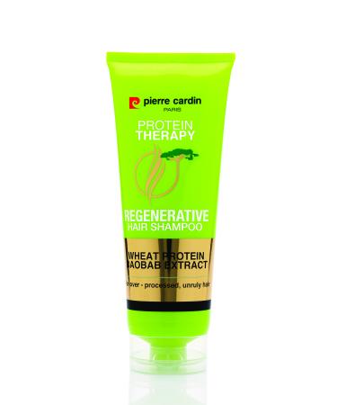 Pierre Cardin Protein Therapy Baobab Extract Wheat Protein Revitalizing Hair Care Shampoo 250 ml - Buy Online on GoSupps.com