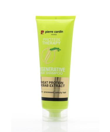 Pierre Cardin Protein Therapy Baobab Extract Wheat Protein Revitalizing Hair Care Shampoo 250 ml - Buy Online on GoSupps.com