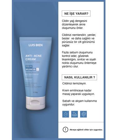 Luis Bien Fast Acting Acne Cream | 50ml | Anti-Acne - Buy Online on GoSupps.com
