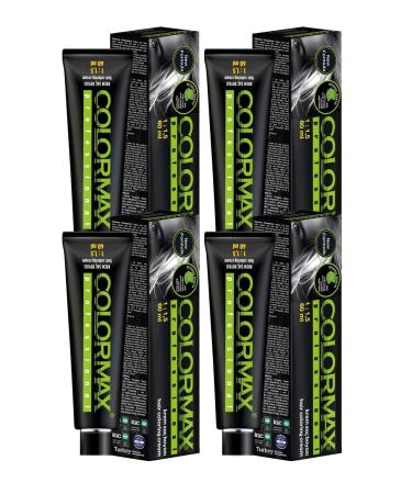 Colormax New Formula 2025/NT.GR Natural Gray 60 Ml 4 Pieces Hair Dye