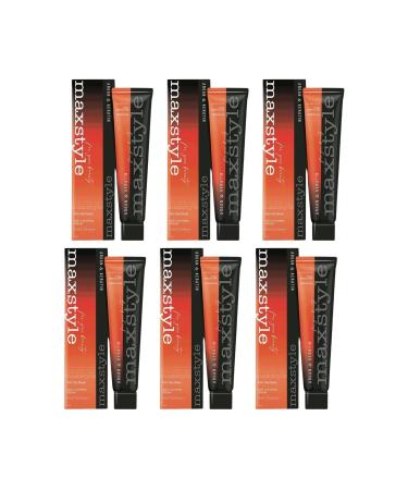 MAXSTYLE New Argan Keratin 2025/05.34 Chocolate Brown 60 Ml 6 Pieces Hair Dye