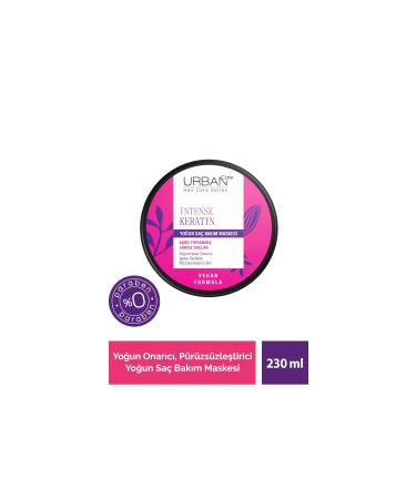 Urban Care Intense Keratin Intensive Hair Care Mask for Extremely Damaged Hair 230 Ml