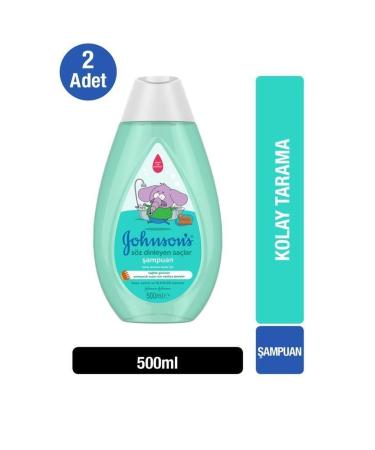 Johnson's King Shakir Obedient Hair Baby Shampoo 500 ml X 2 Pieces