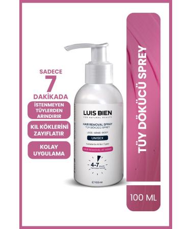 Luis Bien Unisex Hair Removal Cream 100ml | Effective Hair Removal and Moisturizer | 100 ml |