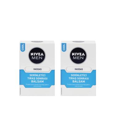 NIVEA Men Sensitive Refreshing After Shave Balsam 100 Ml X 2 Pcs