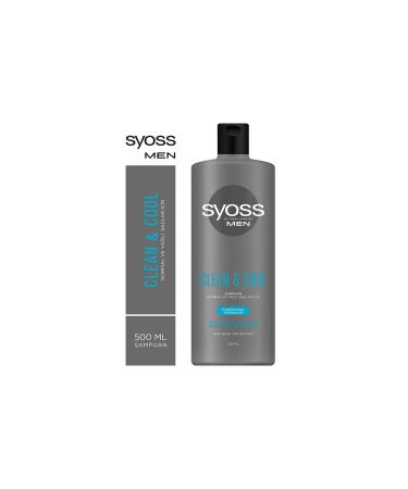 Syoss Men Clean Cool Shampoo 500 ml - Buy Online on GoSupps.com