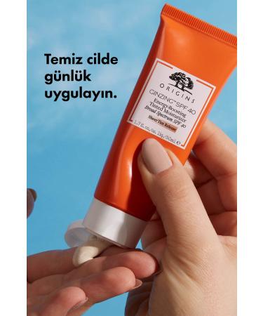 Origins Ginzing Spf 40 Revitalizing and Brightening Tinted Moisturizer with Caffeine 50 ml - Buy Online on GoSupps.com
