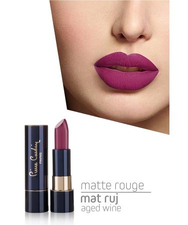 Pierre Cardin Matte Rouge Matte Lipstick - Aged Wine 945 11149