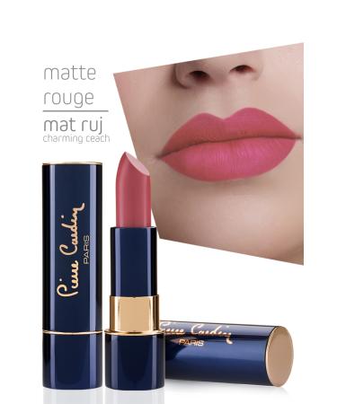 Pierre Cardin Matte Rouge Matte Lipstick - Charming Peach