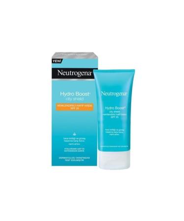 Neutrogena Hydro Boost City Shield Moisturizing Light Cream Spf25 50 ml x2 - Buy Online on GoSupps.com