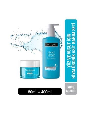 Neutrogena Hydro Boost Gel Cream 50 ml + Gel Body Lotion 400 ml