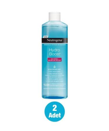 Neutrogena Hydro Boost Micellar Water 400 ml x2 - Buy Online on GoSupps.com