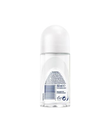 NIVEA Women's Roll-on Black & White Invisible Strong Effect 50 ml - Buy Online on GoSupps.com