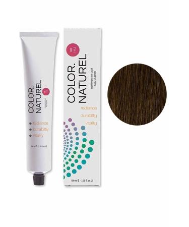Color Naturel Permanent Hair Dye 100 ml 4.77 Bitter Chocolate