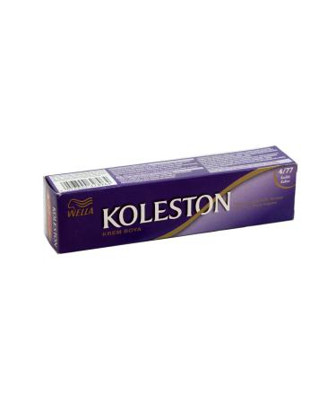 Wella Koleston Single Tube Paint 4/77 Velvet Brown