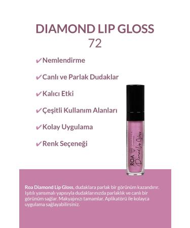 Roa Herbal Lip Gloss 6 ml 72 - Buy Online on GoSupps.com