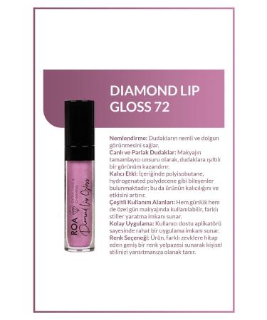 Roa Herbal Lip Gloss 6 ml 72 - Buy Online on GoSupps.com