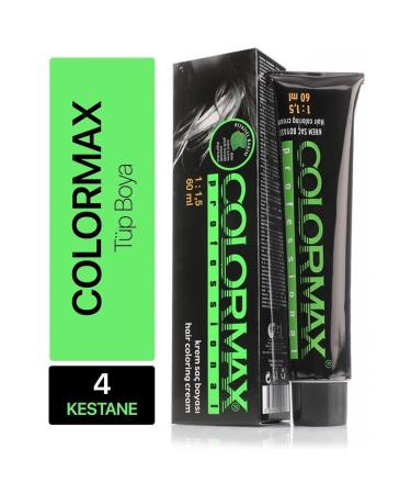 Colormax Tube Hair Dye No: 4 Chestnut 60 ml