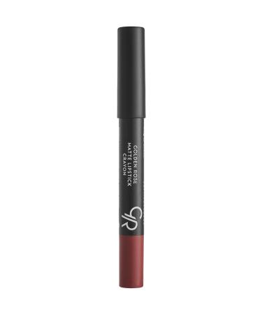 Golden Rose Matte Lipstick Crayon No: 21 Toffee - Matte Pencil Lipstick - 8691190903213 - Buy Online on GoSupps.com