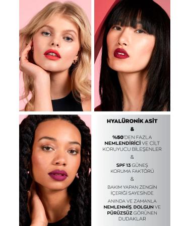 Avon Hydramatic Matte Lipstick Flame 2 Pack + Lovider Pocket Mirror Gift - Buy Online on GoSupps.com
