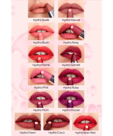 Avon Hydramatic Matte Lipstick Flame 2 Pack + Lovider Pocket Mirror Gift - Buy Online on GoSupps.com