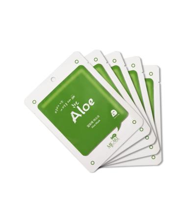 Mjcare Aloe Vera Essence Face Mask 5 Piece 88092208001605