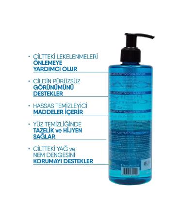 SOLARIS Anti-Acne and Purifying Facial Cleansing Gel 400 ml - Buy Online on GoSupps.com