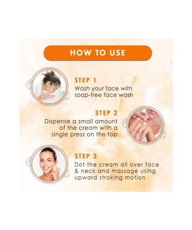 WOW Skin Science Vitamin C Face Cream - Natural Content - All Skin Types - Oil-free No Paraben Silicone Paint Mineral Oil 50ml - Buy Online on GoSupps.com