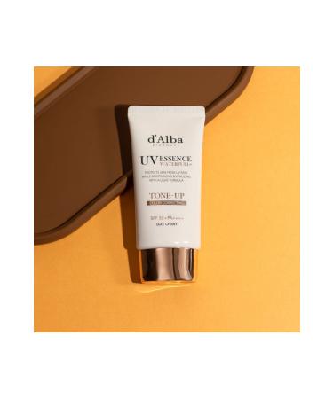 Dalba Waterfull Essence Tone Up Sun Cream Spf50+ Pa++++ Brightening and Tone Equalizing Sun Cream - Buy Online on GoSupps.com