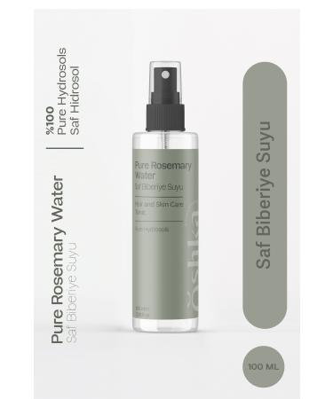 Oshka skincare cosmetics Rosemary Water Strengthening Anti-Loss Hair Tonic 0 Pure and Natural 100 ml (Rosemary Water)