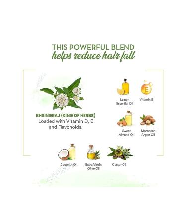 WOW Skin Science Bhringraj Hair Oil- 9 Natural Ingredients-Nourishing Repairing Regenerating 200ml - Buy Online on GoSupps.com