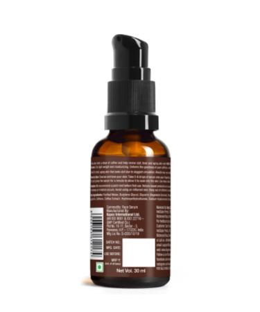 WOW Skin Science Caffeinated Skin Serum - 2 Natural Ingredients - Fast Absorbing - Oil-free - Anti-Aging Anti-Wrinkle 30ml - Buy Online on GoSupps.com