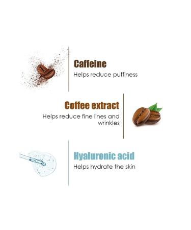 WOW Skin Science Caffeinated Skin Serum - 2 Natural Ingredients - Fast Absorbing - Oil-free - Anti-Aging Anti-Wrinkle 30ml - Buy Online on GoSupps.com