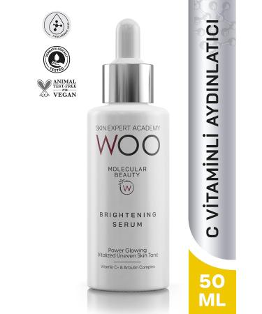 WOO Skin Expert Academy Vitamin C Brightening and Tone Equalizing Serum 50ml Anti-Stain (VIT C ARBUTIN PANTHENOL)