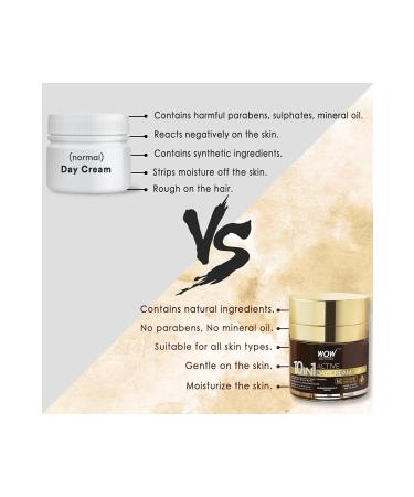 WOW Skin Science 10 in 1 Day Cream - 6 Natural Ingredients - SPF 20 with Sun Protection - Paraben Free 50ml - Buy Online on GoSupps.com