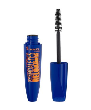 Rimmel London Black Mascara - Scandaleyes Reloaded Volume & Extreme Wear Waterproof 001 Black 12 ml 3614223443833