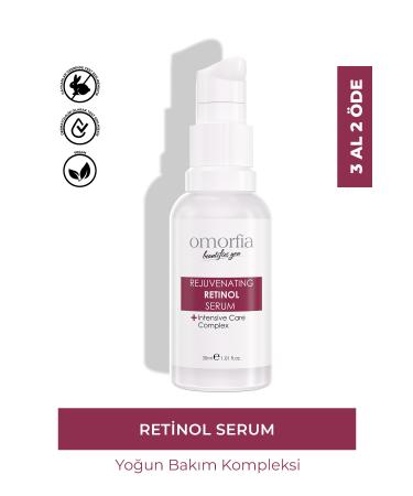 OMORFIA Anti-Aging and Anti-Wrinkle Repair Nourishing 1% Retinol Skin Care Serum 30 Ml