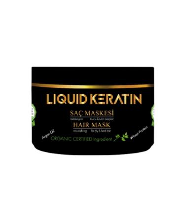 Liquid Keratin Keratin Hair Mask (250ML) Repair Care for Dry Dull Hard Damaged Burnt Broken Hair