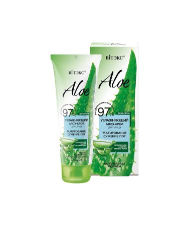 Vitex Cosmetics Vitex 97% Aloe Containing Pore Tightening Moisturizing Face Cream (50 ml)