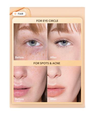 SHEGLAM Rapid Retouch Cream Concealer Cream concealer 12-hour long-lasting creamy concealer - Buy Online on GoSupps.com