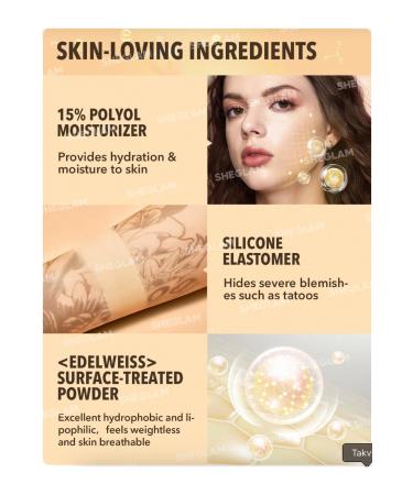 SHEGLAM Rapid Retouch Cream Concealer Cream concealer 12-hour long-lasting creamy concealer - Buy Online on GoSupps.com