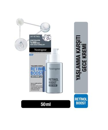Neutrogena Retinol Boost Antiaging Anti-Wrinkle and Dark Spot Night Cream 50 Ml