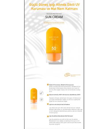 ACCOJE High Protection & Moisturizing Face Sunscreen from Korea