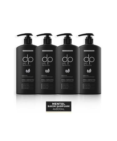 dp Daily Perfection Shampoo Menthol 800 ml X 4 Pieces