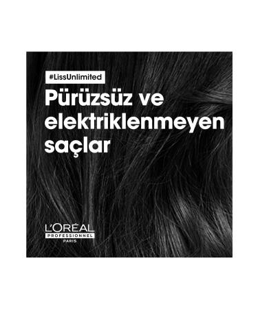 L'oreal Professionnel Serie Expert Liss Unlimited Anti-frizz and Intense Softness Shampoo - Buy Online on GoSupps.com